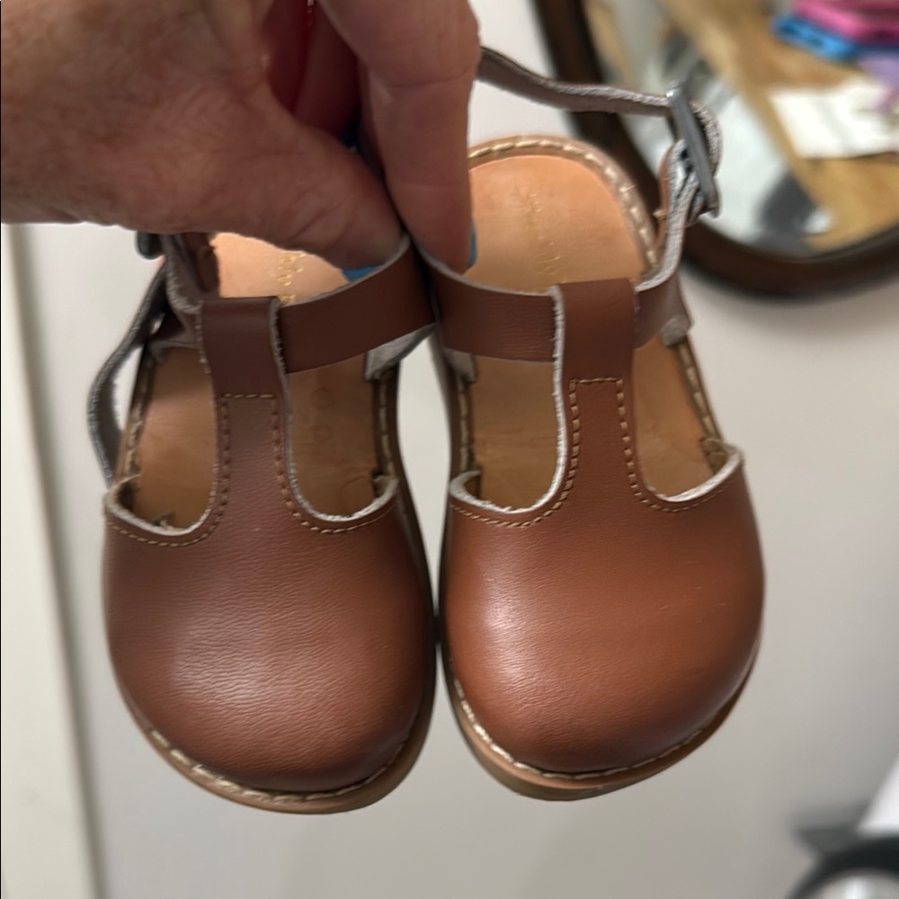 Freshly Picked Brown Leather Sandals